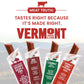 Vermont Smoke And Cure Mini Meat Sticks Go Packs Glutenfree 0.5Oz Meat Sticks 3 Ounces Per Pouch (Pack Of 8 Pouche), Original Be