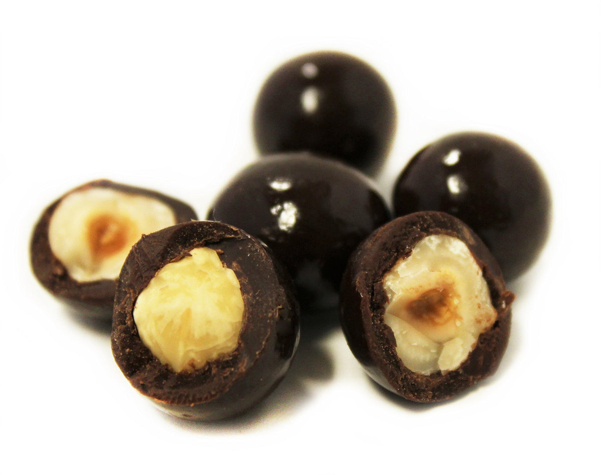 Gourmet Milk Chocolate Covered Hazelnuts By Its Delish, 5 Lbs Bulk Bag