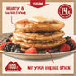 Kodiak Kernza Power Cakes, Pancake & Waffle Mix, Original, High Protein,100% Whole Grains (Pack of 6)