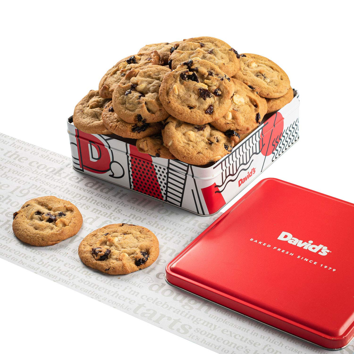 Davids Cookies Freshly Baked Cookies - Delicious Handmade Soft Variety - Exquisite Gourmet Gift for Friends & Family on Special