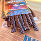 Chocolate Flavored Licorice Twists | Lick-O-Rish, 3 Pounds Total Of Chocolate Licorice Candy (Set Of 3 Bags, 1 Pound Each)