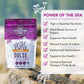 VITAMINSEA Dulse Dried Seaweed | Wild North Atlantic Seaweed for Snacking, Seasoning, Soups & Salads | Rich in Vitamins, Mineral