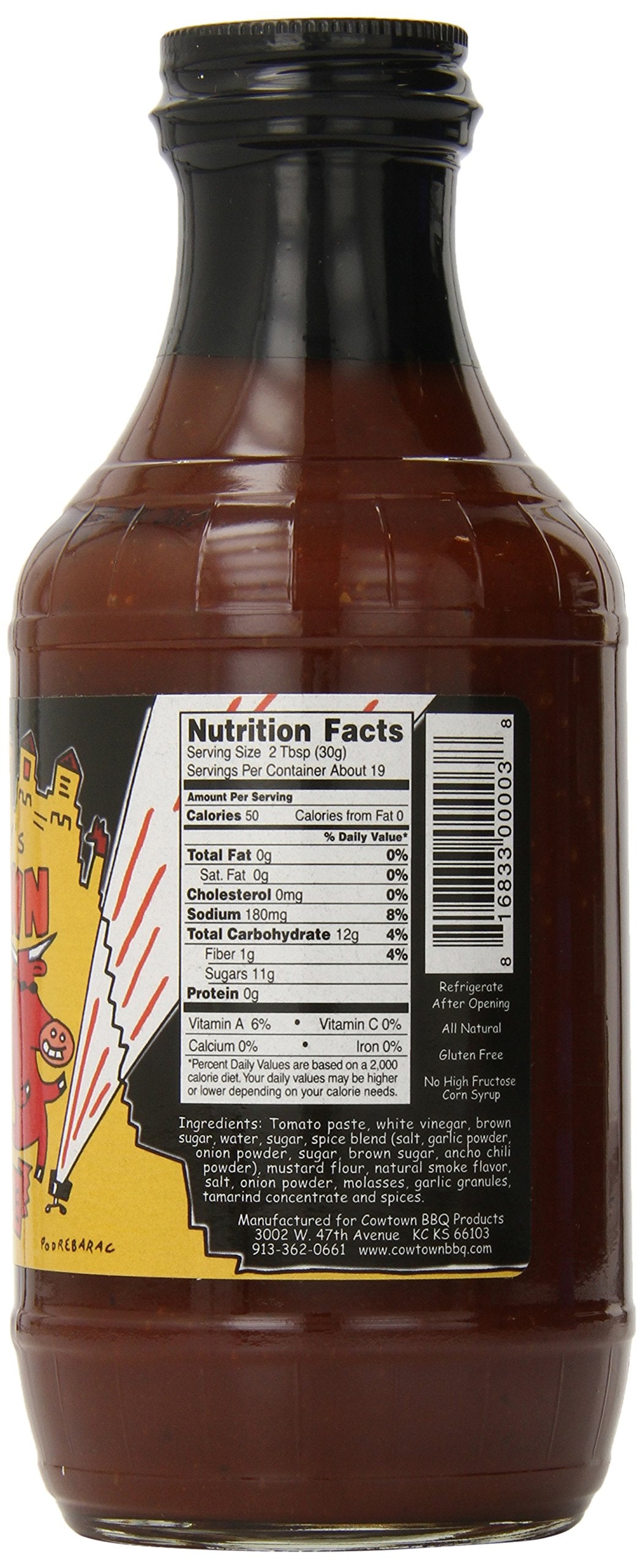 Cowtown Original Bbq Sauce, 18 Oz