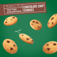 Tates Bake Shop Tiny Tates Variety Pack, Chocolate Chip & Snickerdoodle Cookies, 3-5.5 oz Bags