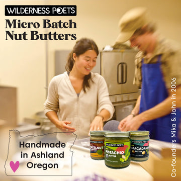 Wilderness Poets, Roasted Almond Butter - Organic, Smooth, Creamy, No Salt, Unsweetened Nut Butter - Bulk Size (7 Pound - 1 Gall