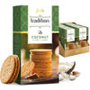 Jans Tradition Baked Crackers Cookie Thins, Coconut Flavor, 4.2 oz, Pack of 6
