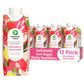 Greater Than Lactation dietary product Support  Coconut Water  Vitamins & Electrolyte Drink for Breastfeeding & Immune Support  Lactation Cookies Alt  Gluten Free  Low Sugar  12 Pack  Strawberry Lemonade