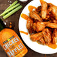 Blonde Beards Buffalo Sauce Chicken & Waffles (Mild/Medium) Spicy & Sweet - Great On Chicken Wings - Maple, Cayenne, Garlic, Butter - Gluten Free, Healthy, Natural (12 Fl Oz)