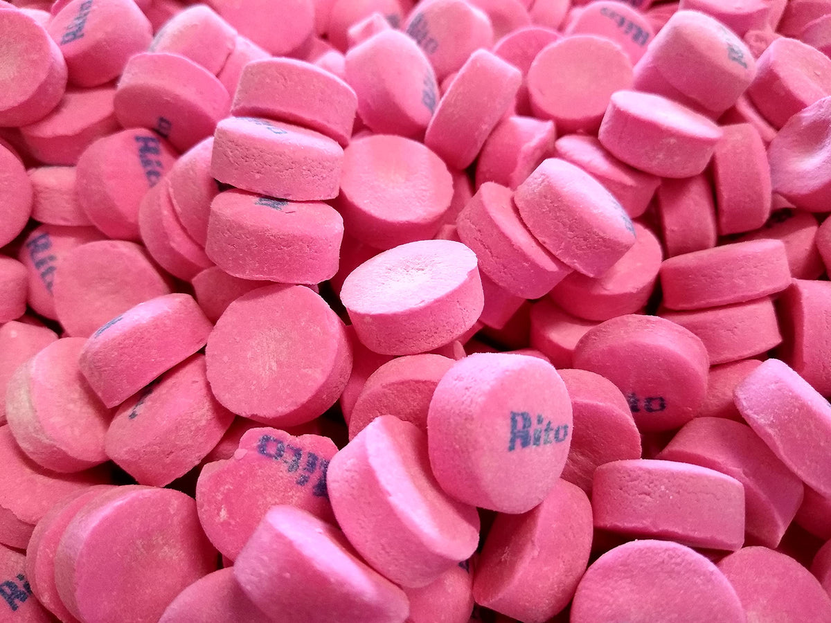 Pink After Dinner Mints - 2 lbs of Creamy Crunchy Long Lasting Flavored Wintergreen Mints