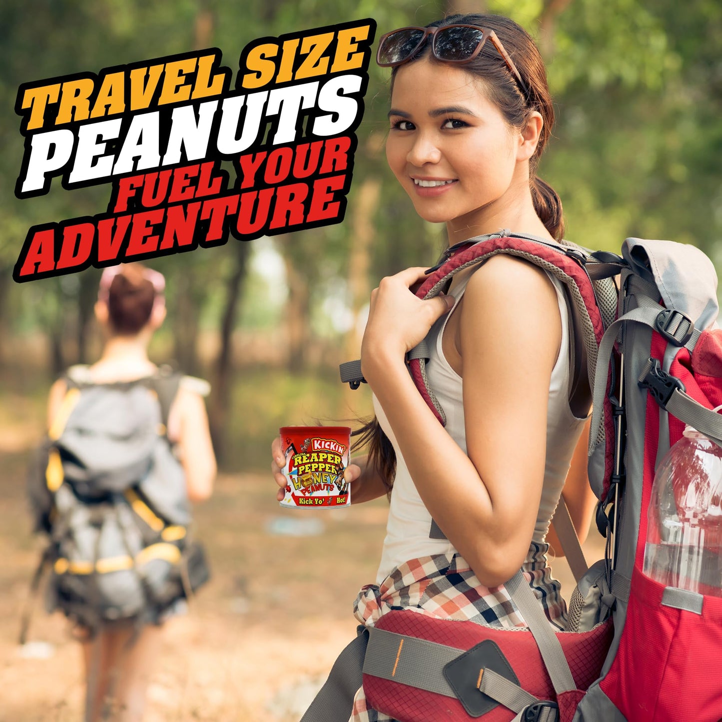 Roasted Spicy Hot Peanuts - 4.25 oz - Ultimate Spicy Gourmet Gift Peanuts - Try if you dare! (Carolina Reaper)