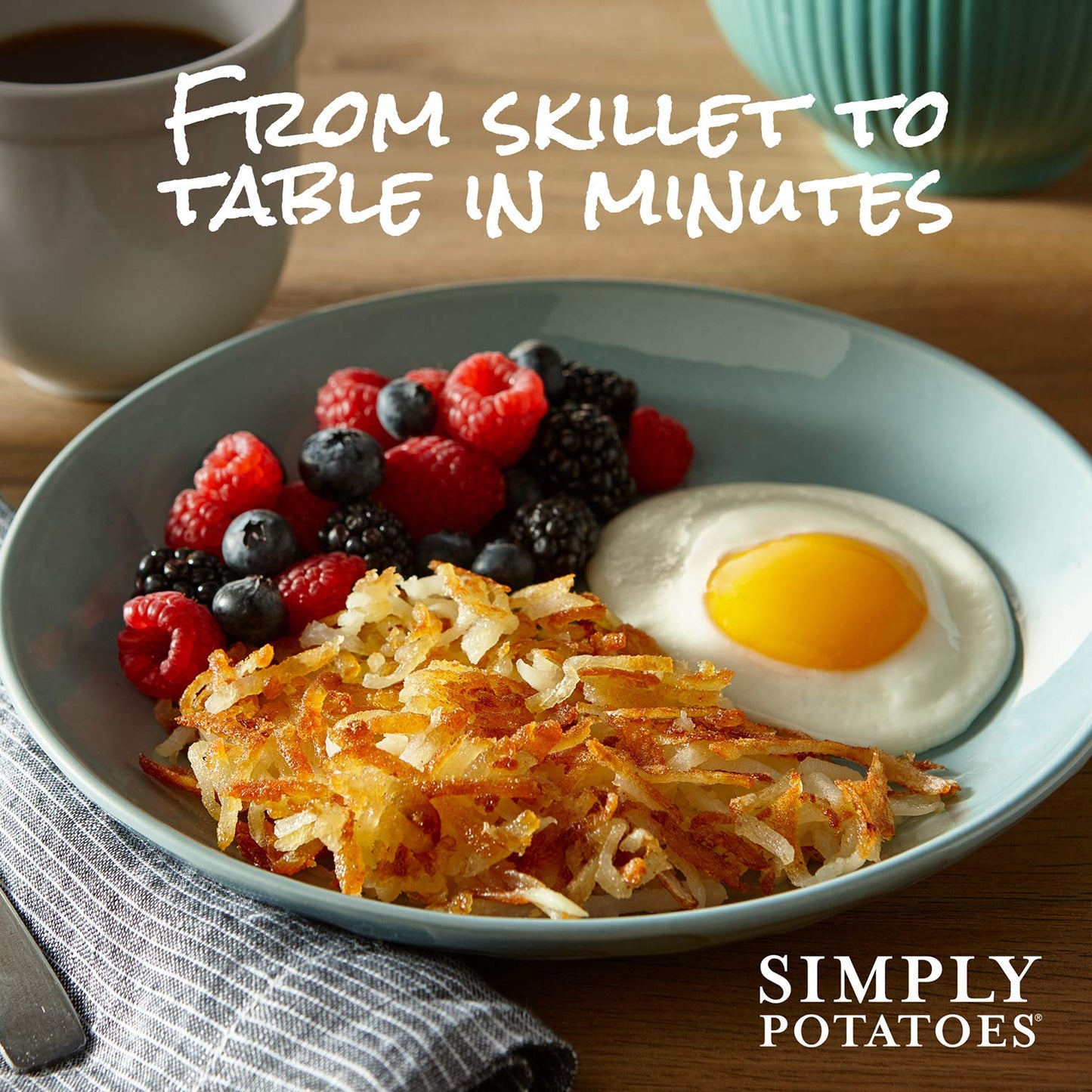 Simply Potatoes Shredded Hash Browns, 20 Oz