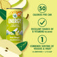 V8 Energy Pear Ginger Drink, Pack of 24 (8 fl oz) – Refreshing Energy Boost in Convenient Cans