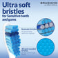 Brushmo Sensitive Replacement Toothbrush Heads Compatible With Sonicare Hx6053, 8 Pack