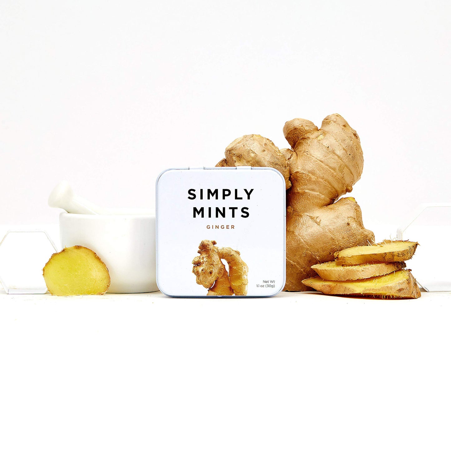 Simply Mints (Ginger, 45 Count (1 Tin))