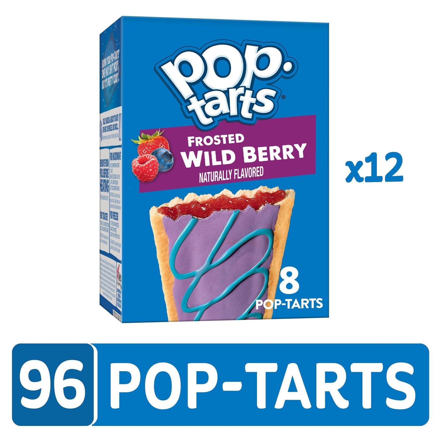 Kelloggs Pop-Tarts Wild Berry 13.5oz 12ct