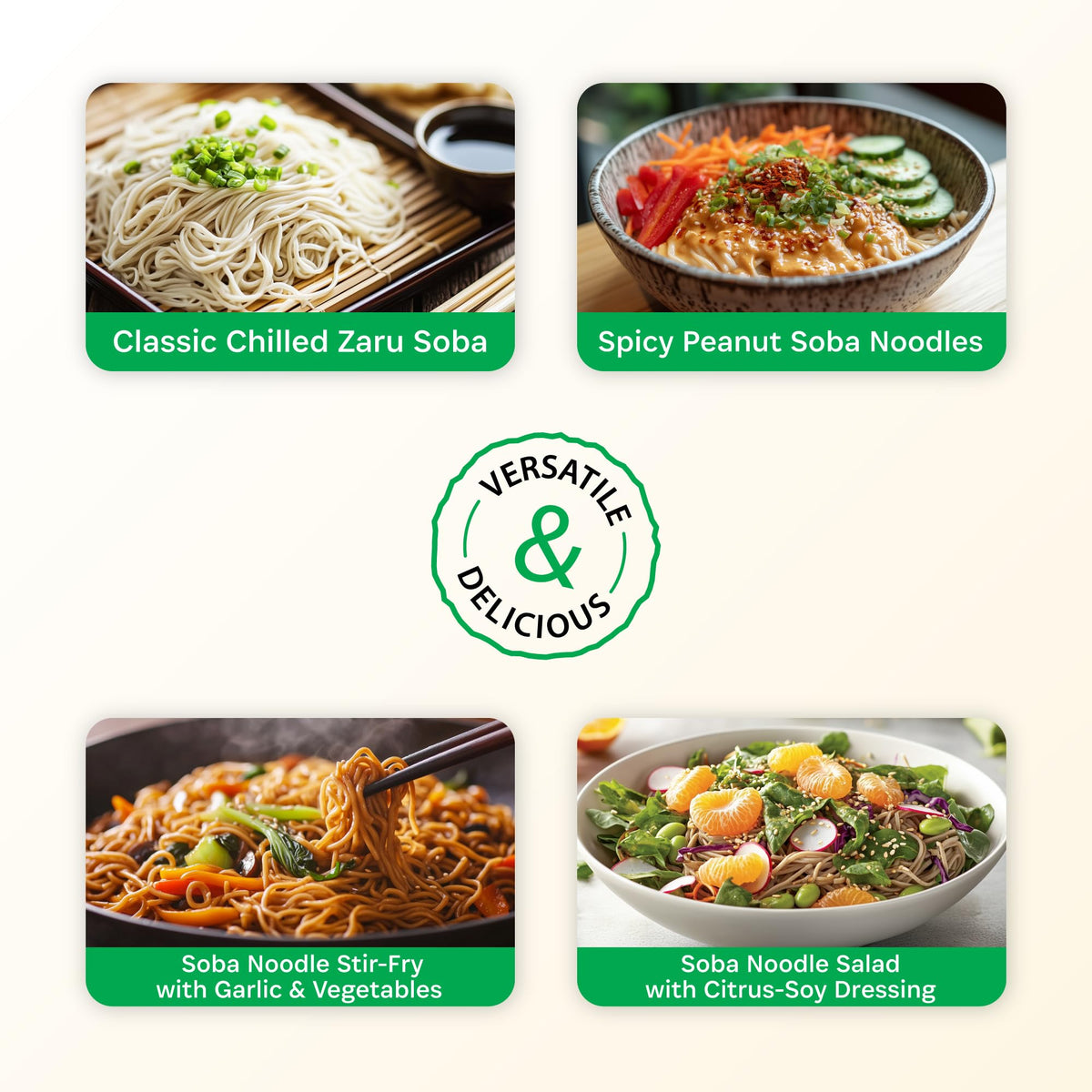 Best Of Thailand Noodles (3 Pack, Soba Buckwheat)