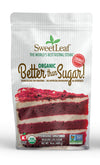 SweetLeaf Organic Better Than Sugar Sweetener - Sugar Substitute with Stevia & Erythritol, Use for Frosting, Baking, or Coffee, 