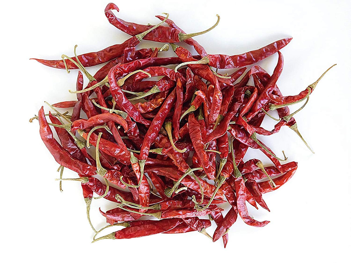 Dried Arbol Pepper (Chile De Arbol) Wt: 4 Oz, 8 Oz, 1 Lb, 2 Lbs, 5 Lbs, And 10 Lbs! (2 Lbs)