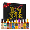 Hot Ones Hot Sauce Challenge - Season 27 - Hot Sauces Gift Sets - Variety Pack - Made With Natural Ingredients - Unique Small Batch Sampler Gift Set - 5 Fl Oz Bottles (10-Pack)