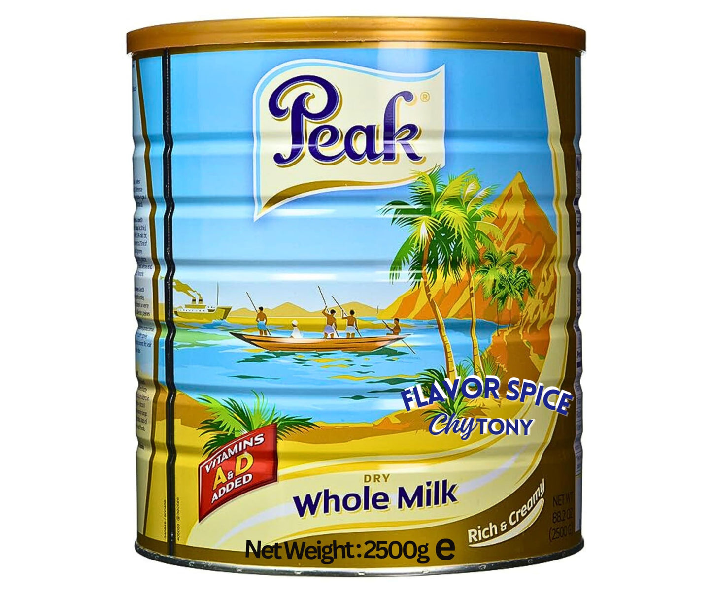 Dry Whole Milk Powder | 2500 Gram | 1 Can