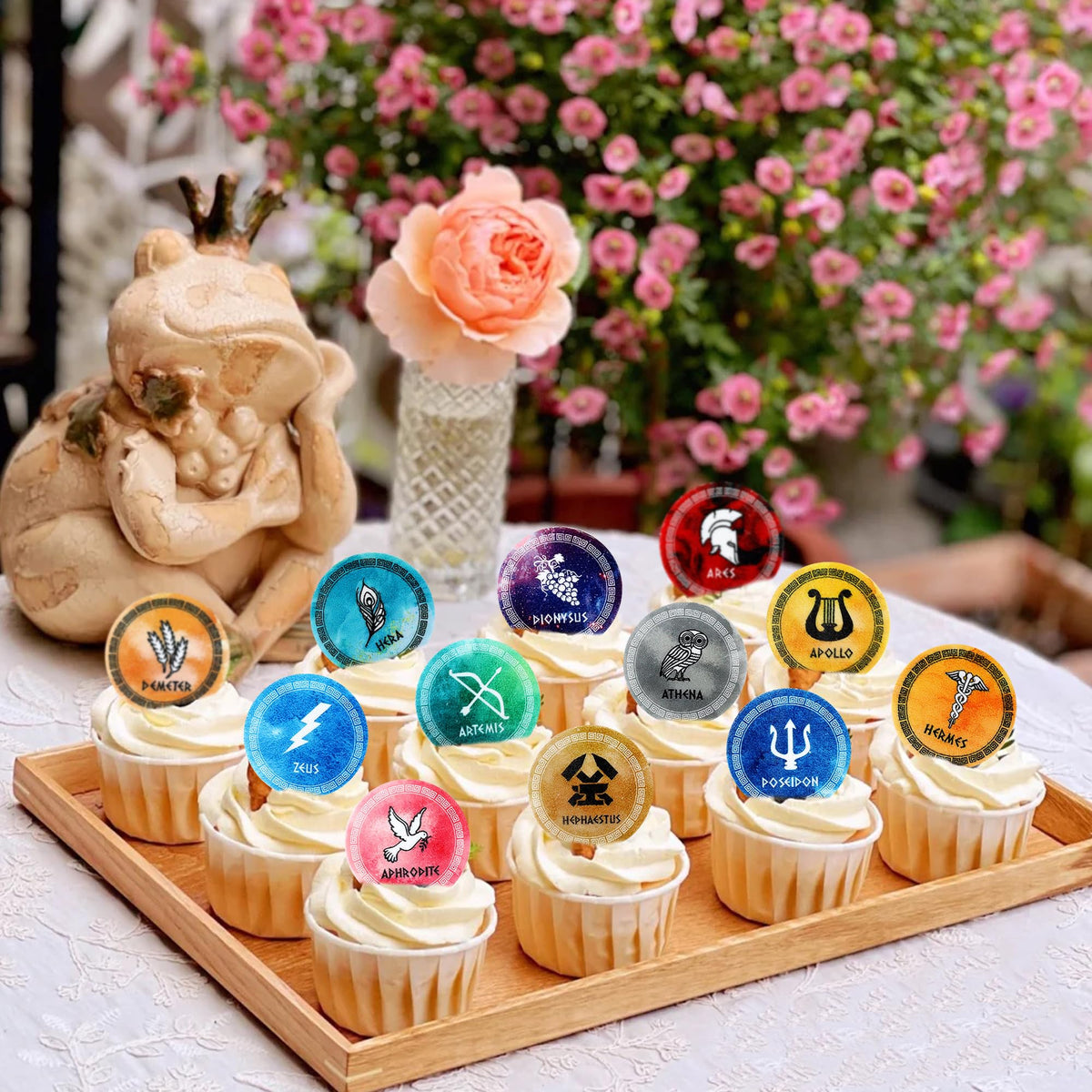 Cyodoos 40 Pcs Edible Airplane Cupcake Toppers Wafer Paper Airplane Cupcake Toppers Airplane Drink Topper Kids Birthday Party Ca