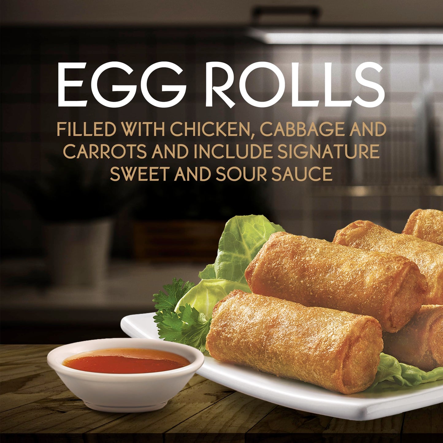 P.F. Changs Home Menu Chicken Egg Rolls, Frozen Appetizer, 8.8 OZ