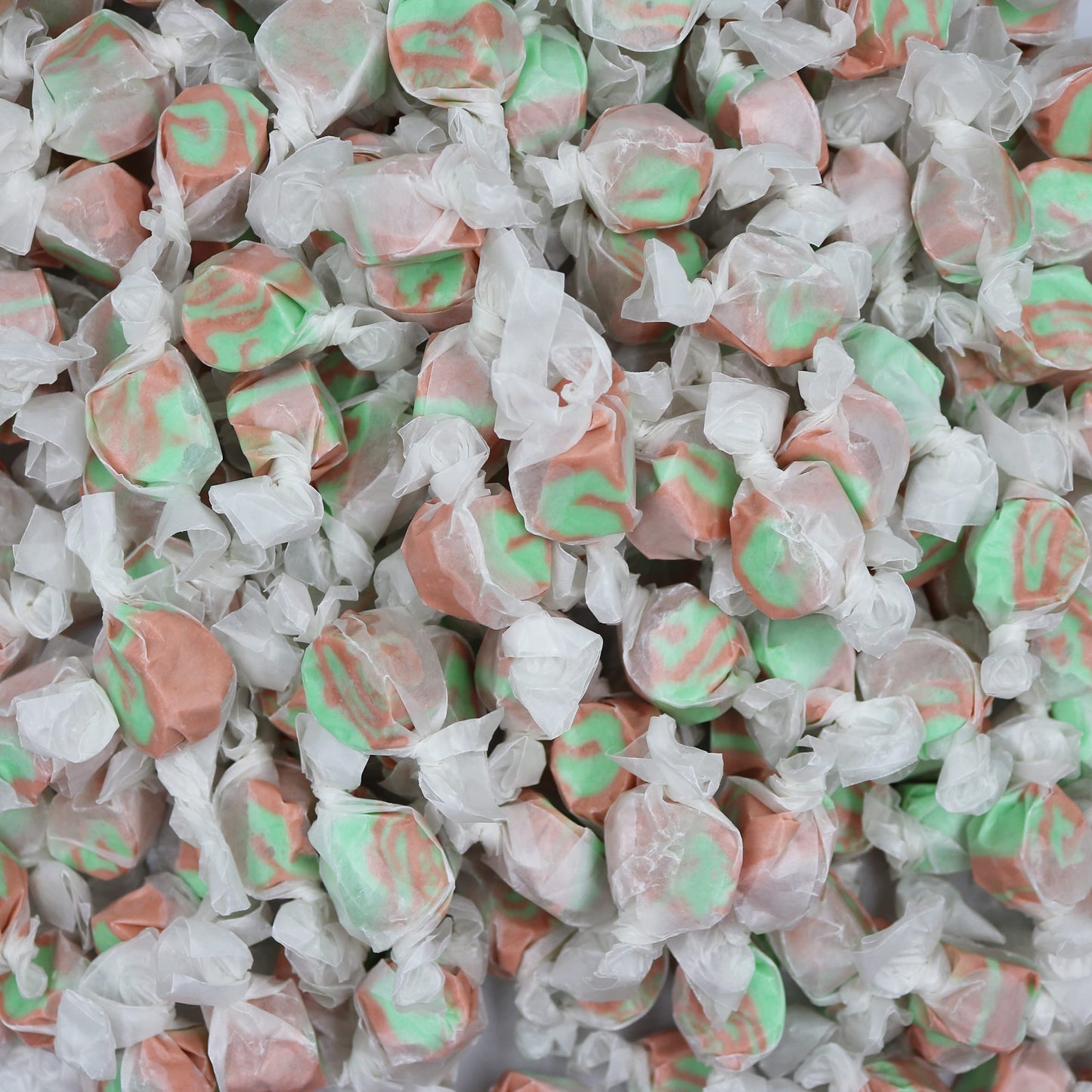 Gourmet Soft And Chewy Salt Water Taffy Candies - Individually Wrapped - Bulk Bags (Caramel Apple, 2 Pound (Pack Of 1))