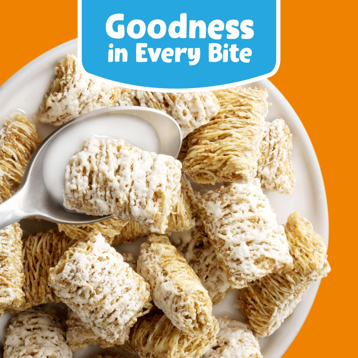 Kellogg'S Frosted Mini-Wheats Cold Breakfast Cereal, High-Fiber, Whole Grain, Original, 18Oz Box (1 Box)
