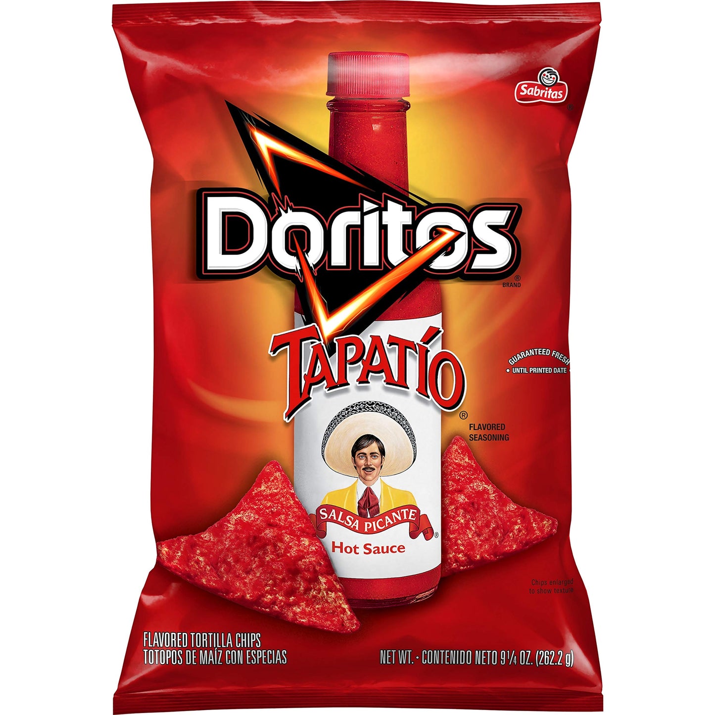 Doritos Tortilla Chips Tapatio, 9.25 Oz