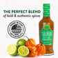 Key Lime Habanero Hot Sauce By Tabaero, Gourmet Hot Sauce Gifts, All Natural, Gluten Free, Vegan, Kosher, Made In The Usa, 5 Oz.