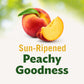 Del Monte Diced Peaches in 100% Juice, 4oz (4 Cups) Fruit Cup Snacks