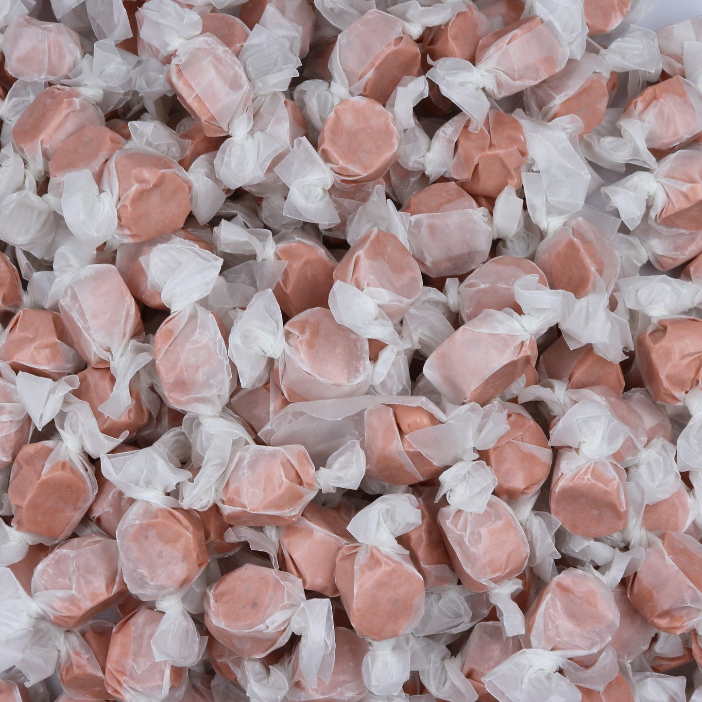 Gourmet Soft And Chewy Salt Water Taffy Candies - Individually Wrapped - Bulk Bags (Caramel, 5 Pound (Pack Of 1))