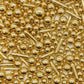 Super Gold Sprinkles Candy Mix Size Edible Pearls Cake Decorations Cupcake Toppers Cookie Decorating Perfect For Wedding Party V