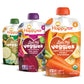 Happytot Organics Stage 4 Baby Food Pouches, Gluten Free, Vegan Snack, Love My Veggies, Fruit & Veggie Puree, Variety Pack, 4.22 Ounce (Pack Of 16), Large Online Retailer Limited Availability