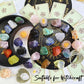 Zhiyuxi 2'' Fluorite Crystal Raw Crystals Bulk Crystals And Stones Large Raw Gemstones Rocks And Crystals Big Huge Rocks For Tum