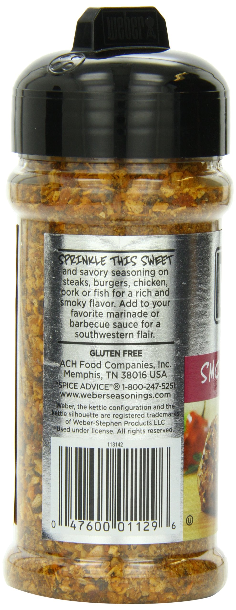 Weber Grill Seasoning Smoky Mesquite, 6-Ounces (Pack Of4)
