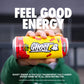 GHOST Energy Drink - 12-Pack  Sour Patch Kids Redberry  16oz - Energy & Focus & No Artificial Colors - 200mg of Natural Caffeine  L-Carnitine & Taurine - Gluten-Free & Vegan
