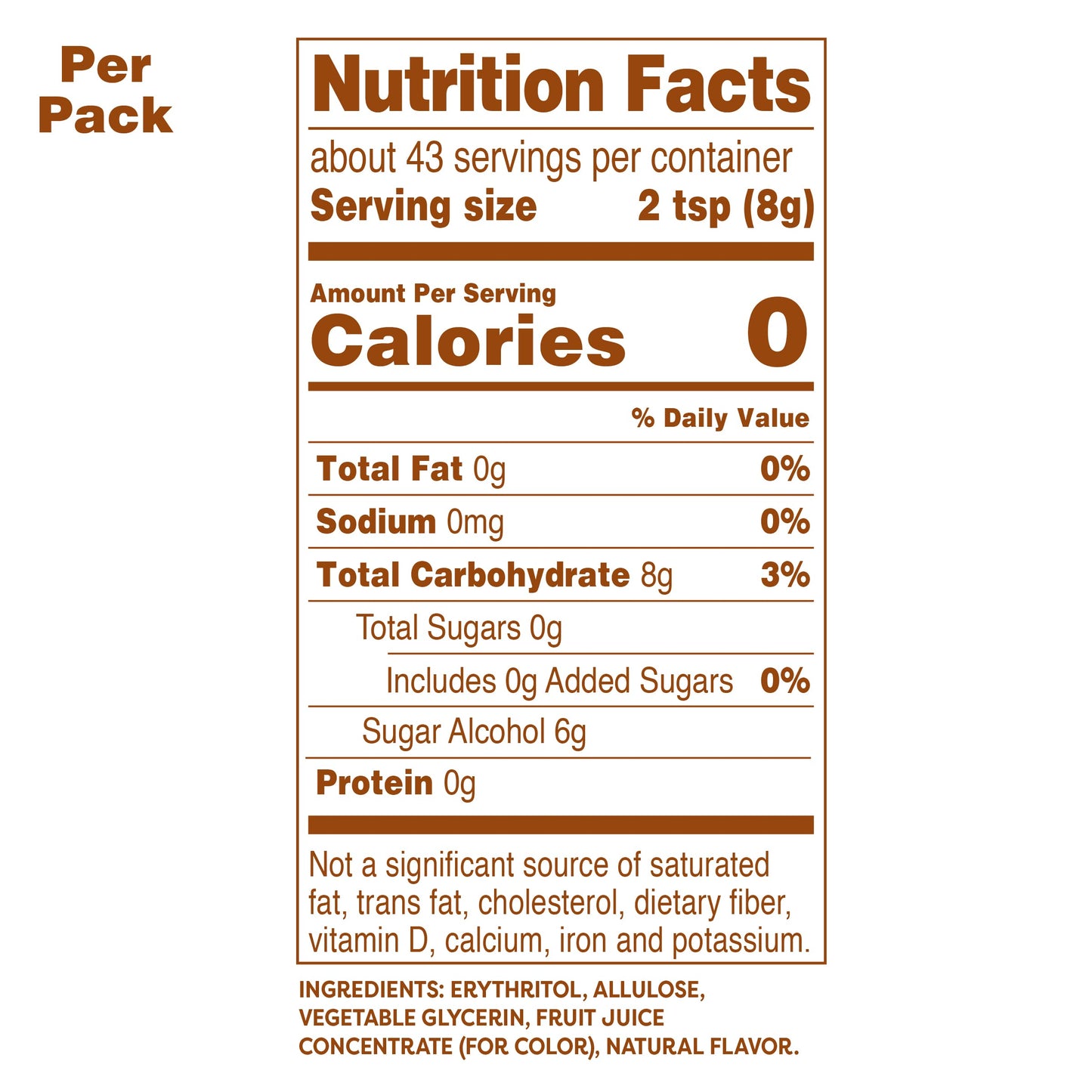 Swerve Brown Sugar Substitute Sweetener, Keto Friendly, Zero Calorie, Gluten Free, 12 Ounces