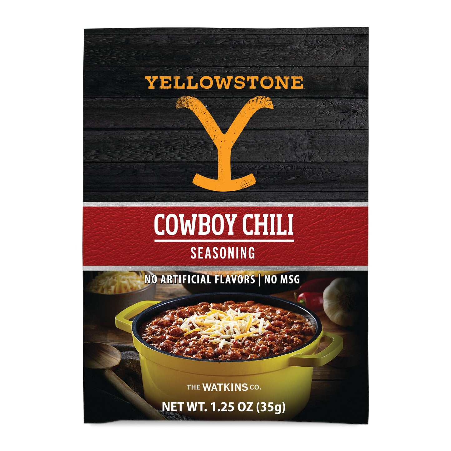 Yellowstone Cowboy Chili Seasoning 1.25 oz