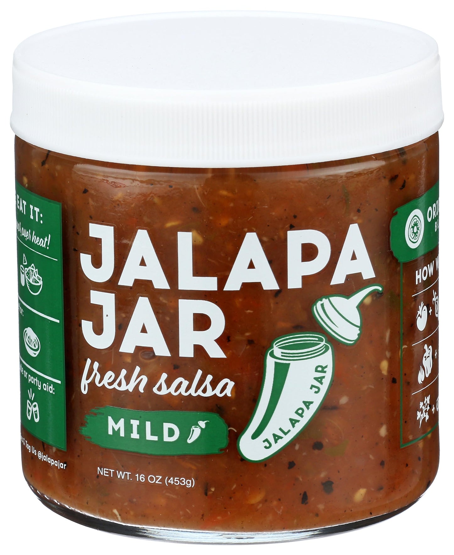 Jalapa Jar Mild Original Blend Salsa, 16 Oz