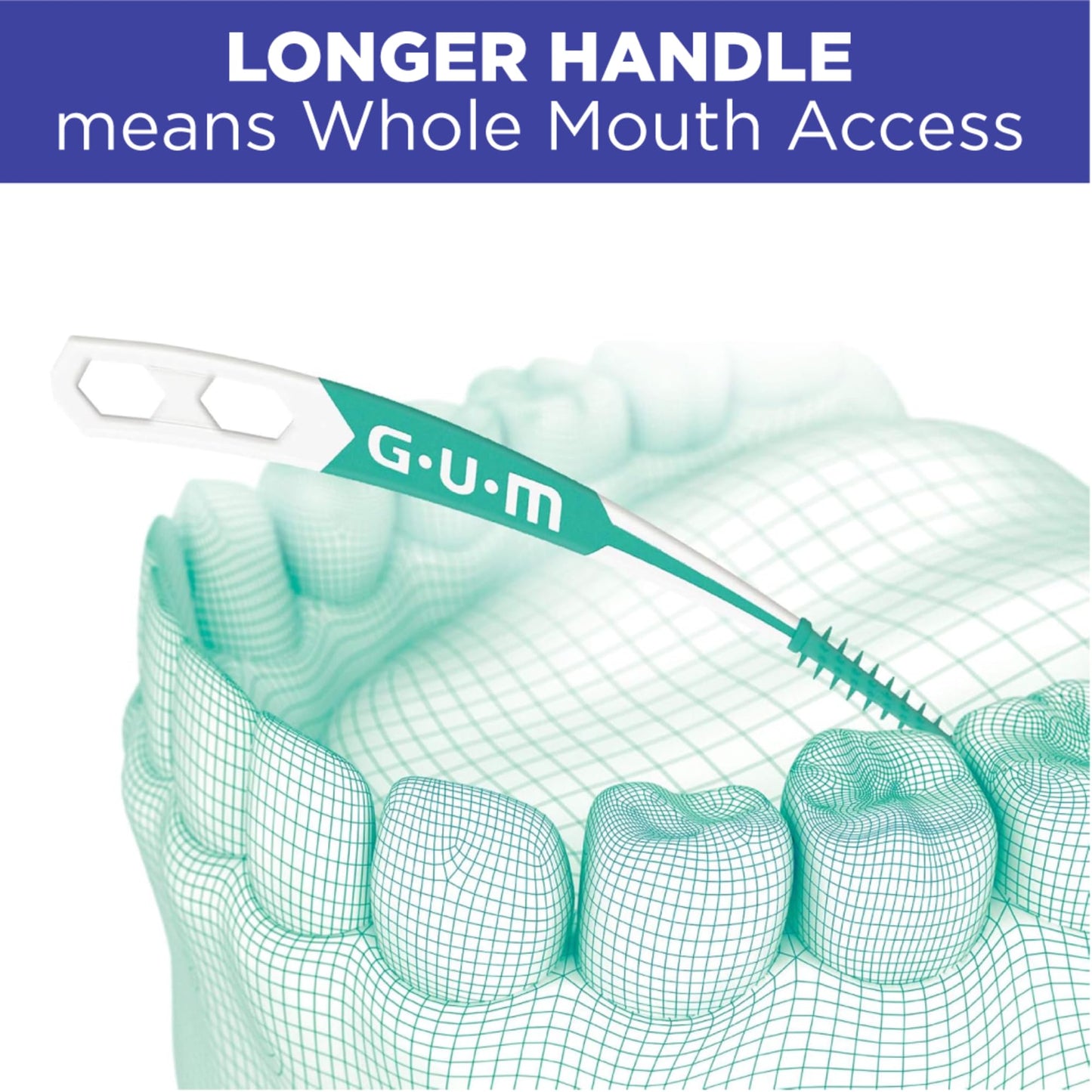 Gum-6505A Soft-Picks Advanced Dental Picks (Pack Of 270)