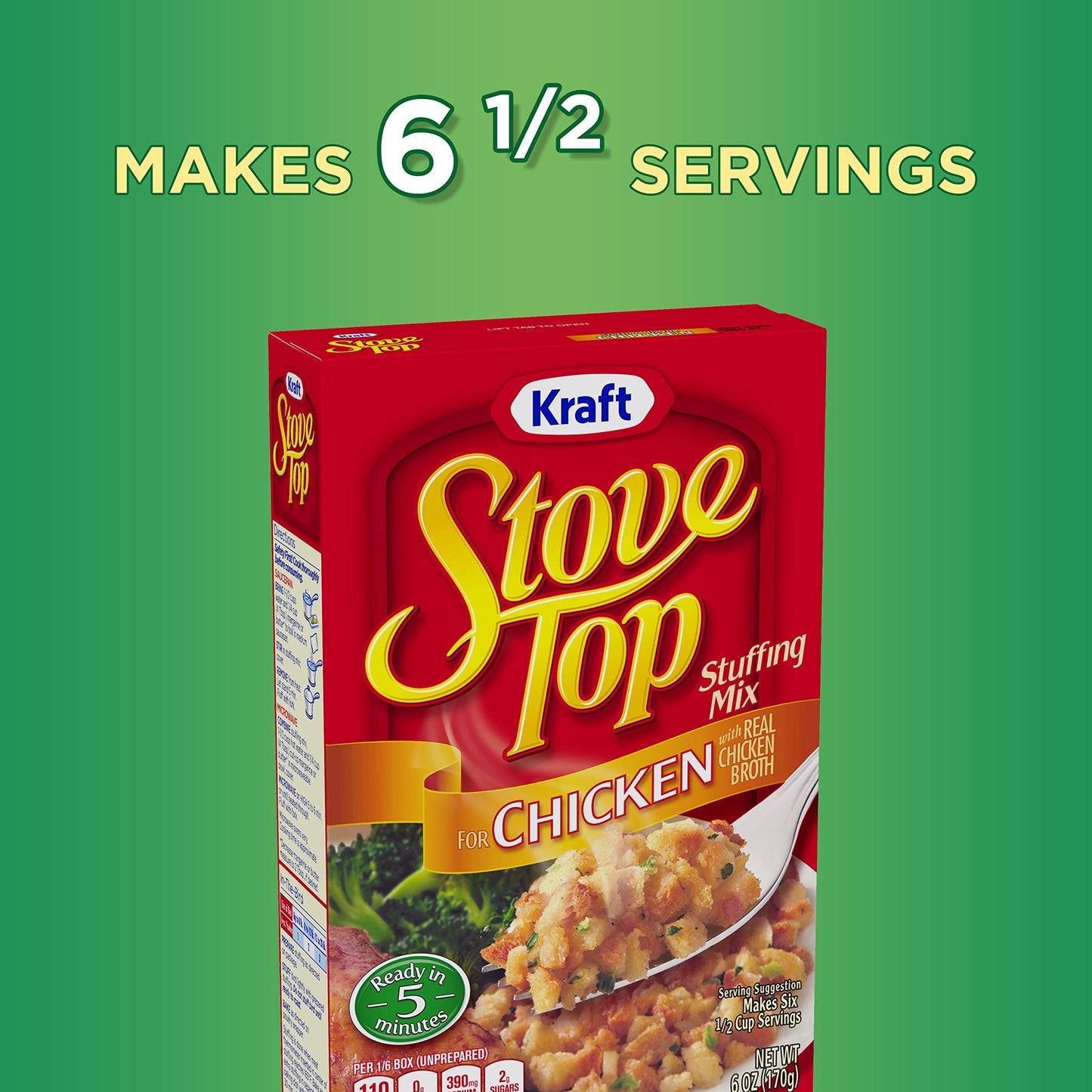 Stove Top Chicken Stuffing Mix (6 Oz Boxes, Pack Of 12)