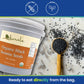 Organic Raw Black Sesame Seeds (Unhulled) - Gluten Free Topping With A Nutty Flavor, Made To Meet Professional Chef Standards, Used As A Healthy Crunchy Snack Or In Baking And Cooking, 4 Lb