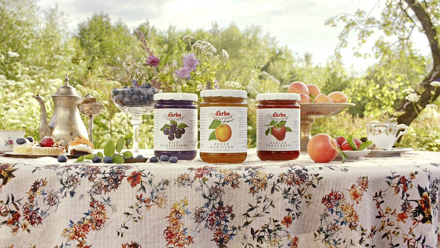 D'Arbo All Natural Fruit Spread, Strawberry, 16 Oz