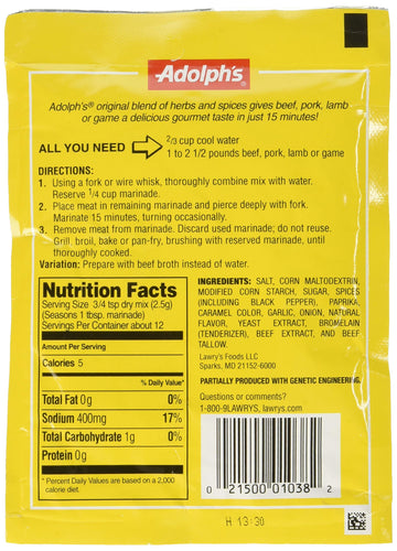 Adolphs Original Meat Marinade (pack of 4)