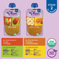 Plum Organics Variety Pack 6+Months - Pear + Mango & Banana + Pumpkin - Organic Fruit And Veggie Baby Food Pouches - 4 Oz Pouch (Pack Of 8)