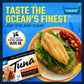 FinerFin Yellowfin Tuna in Organic Olive Oil, Mexicana Salad Flavor, 4.4oz Can, Pack of 6, Gourmet Ready-to-Eat Wild-Caught Fish