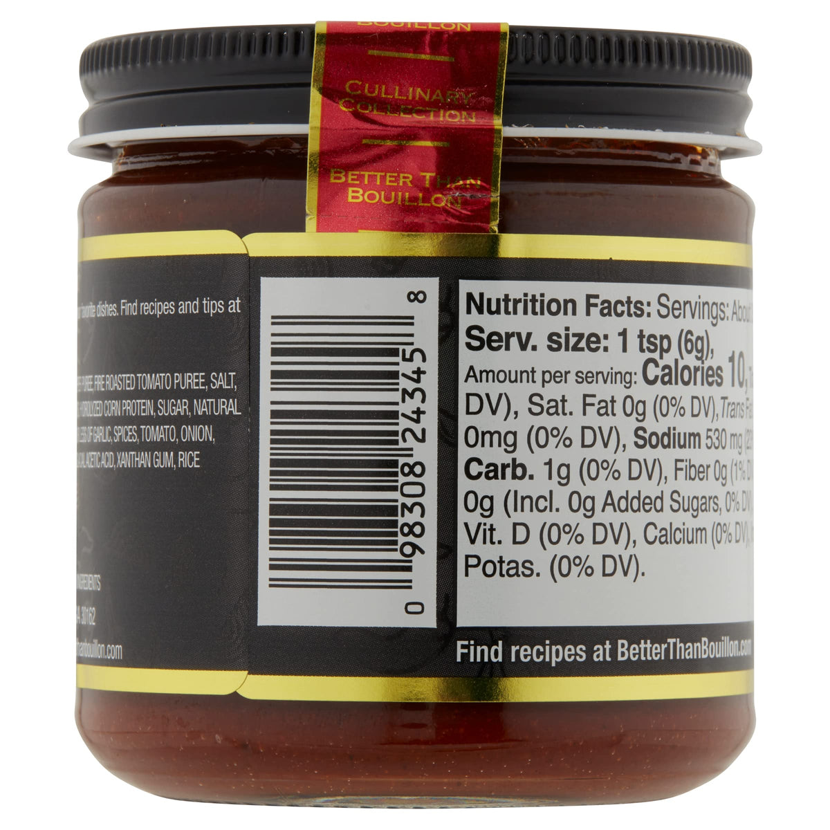 Culinary Collection Better Than Bouillon Smokey Chipotle Base, 8 Ounce