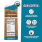 Wandering Bear Organic Vanilla Cold Brew Coffee, 32 Fl Oz, 3 Pack - Extra Strong, Bold, Smooth, Unsweetened, Shelf-Stable, Ready