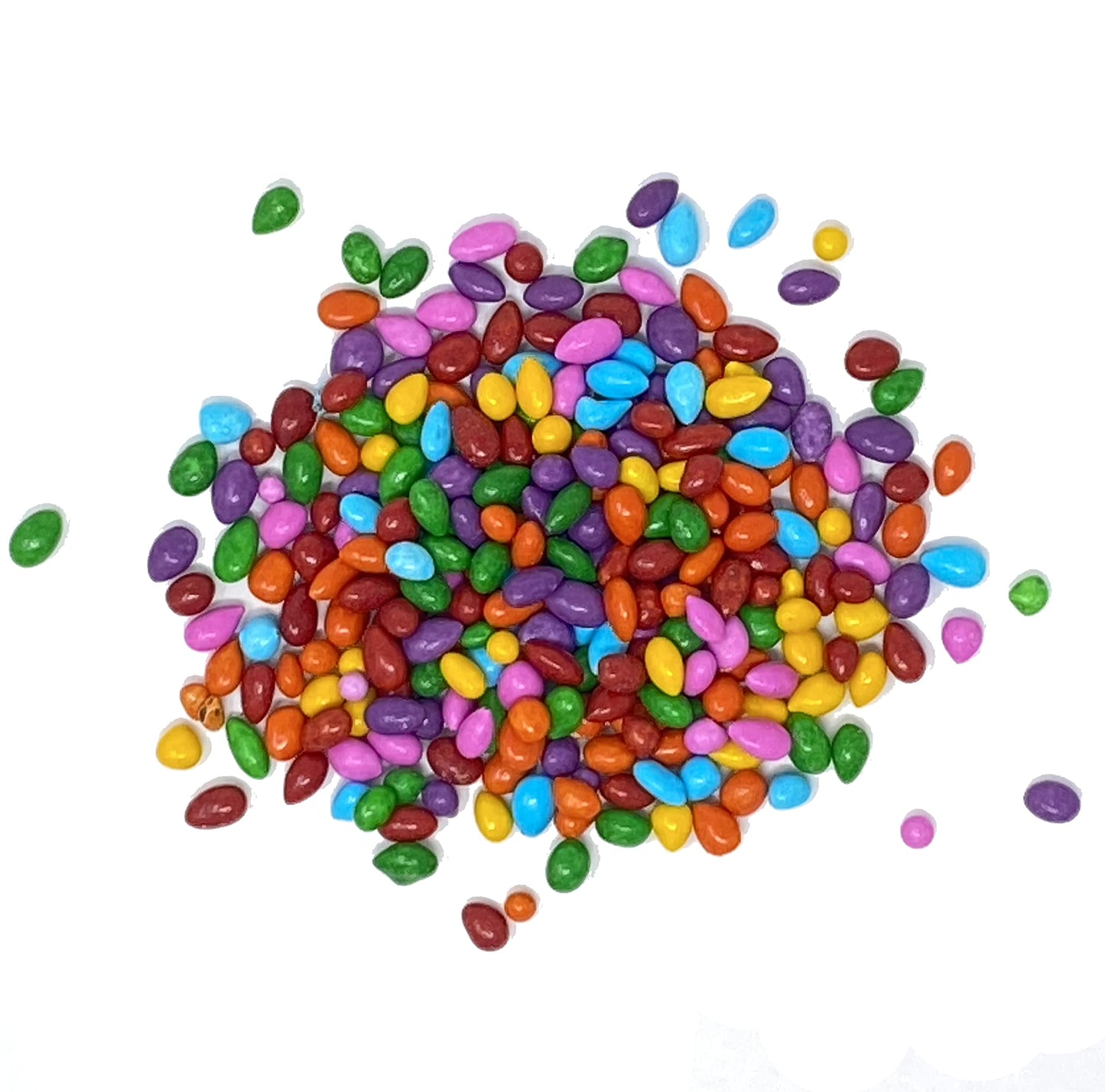 Chocolate Covered Sunflower Seeds - Multicolored Candy Coated Treats - Rainbow Sunny Seeds - Sweet and Crunchy Topping - 1 LB Re